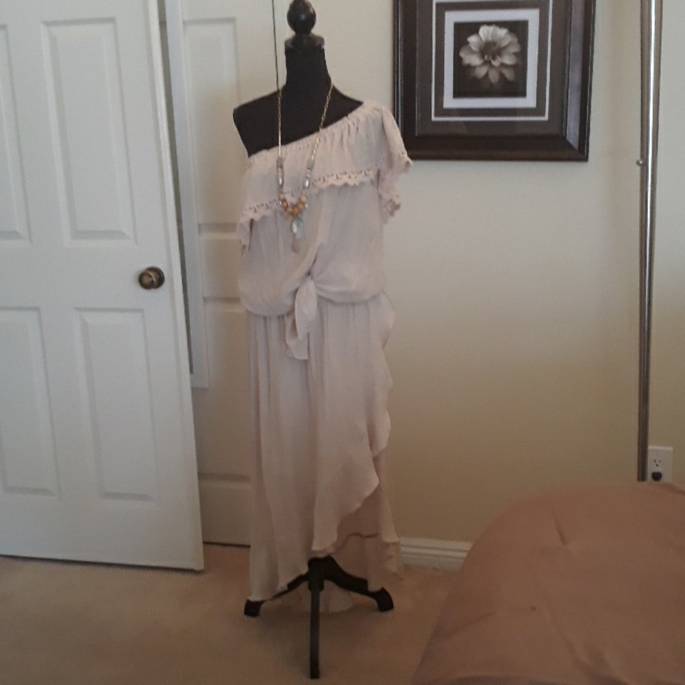 Beige Skirt and matching Top